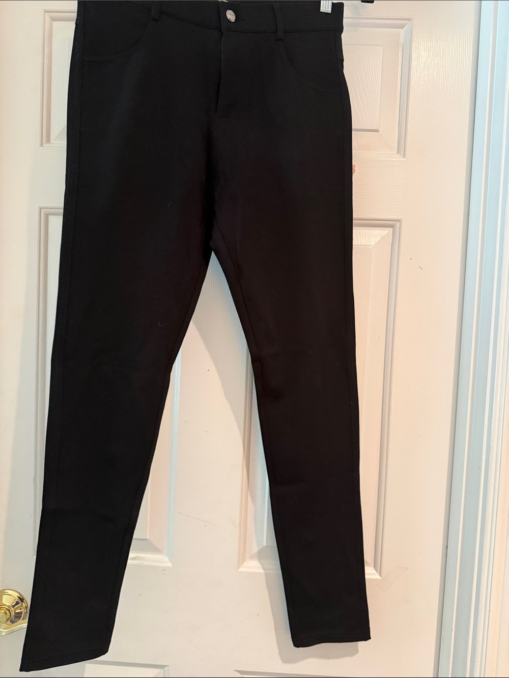 Yelete Black skinny Pants women’s NWT large